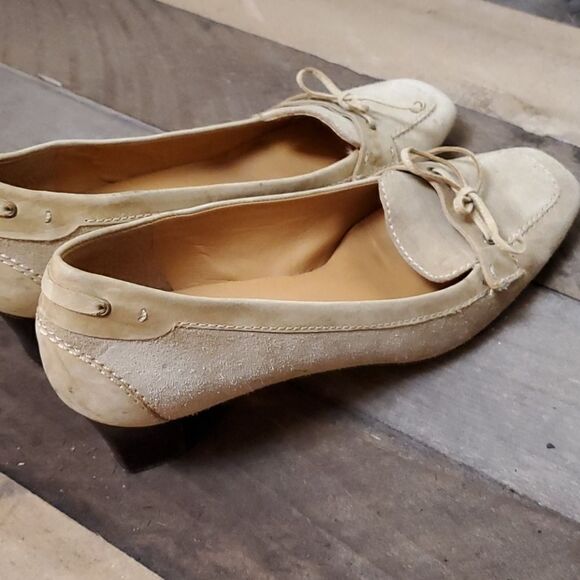 Talbots brown heels loafers 7 - Picture 4 of 6